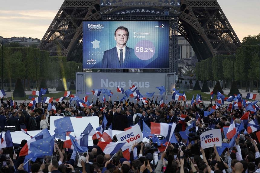 France's Macron Pledges Change After Beating Le Pen To Win Second ...