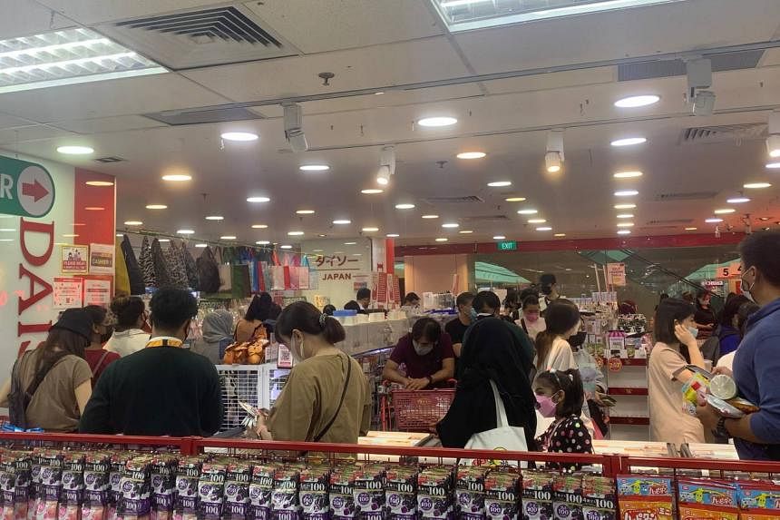 Long queues & empty shelves: Price hike at Daiso S'pore on May 1