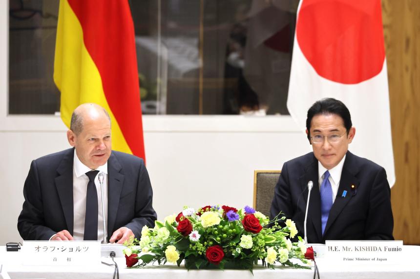 Germany's Scholz visits ally Japan, not China, on first Asian trip