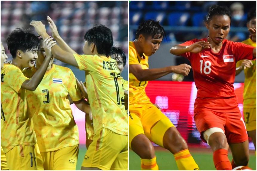 High-Quality Singapore Footballers Out Of Sea Games After 0-3 Loss To Thailand View Photography High-Quality Singapore Footballers Out Of Sea Games After 0-3 Loss To Thailand View Photography