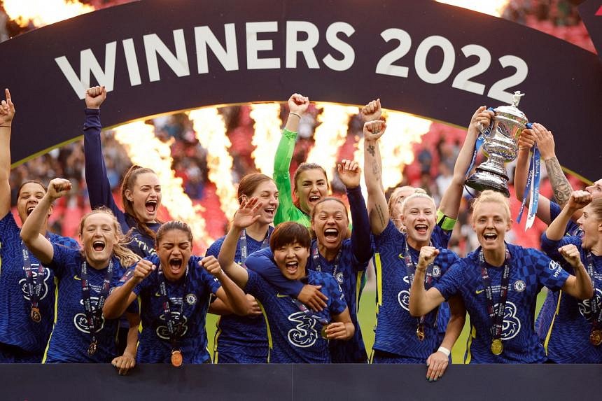 Sam Kerr Strikes As Chelsea Retain Women's FA Cup Before World-Record Crowd