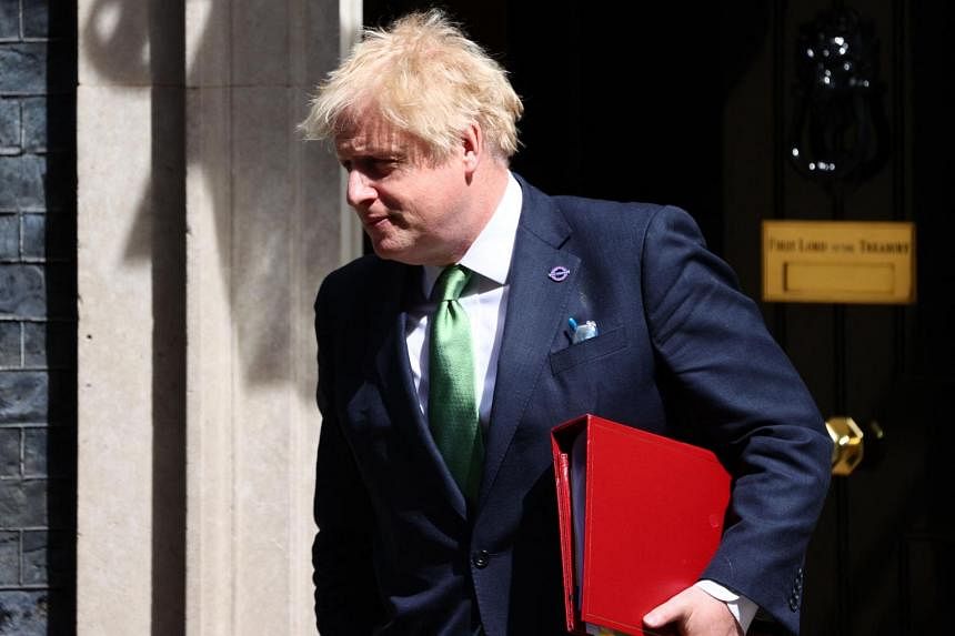British PM Johnson must explain meeting with 'partygate' report author, says opposition
