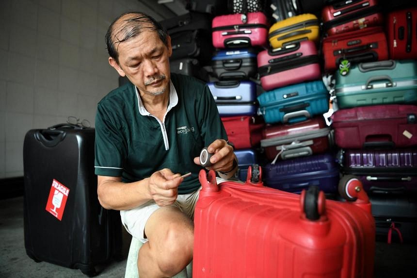 Luggage repair services see surge in customers as Singaporeans