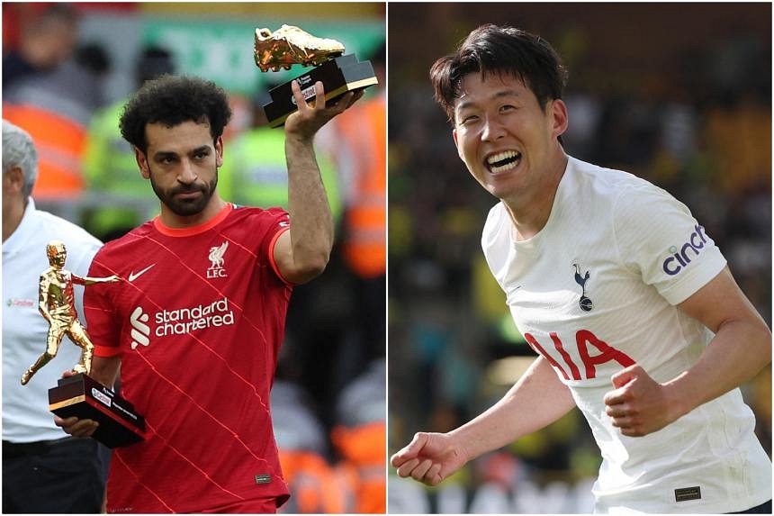 Football: Salah And Son Share Premier League Golden Boot | The Straits ...