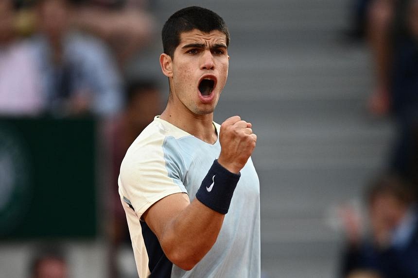 Tennis: Alcaraz saves match point in French Open survival epic | The ...