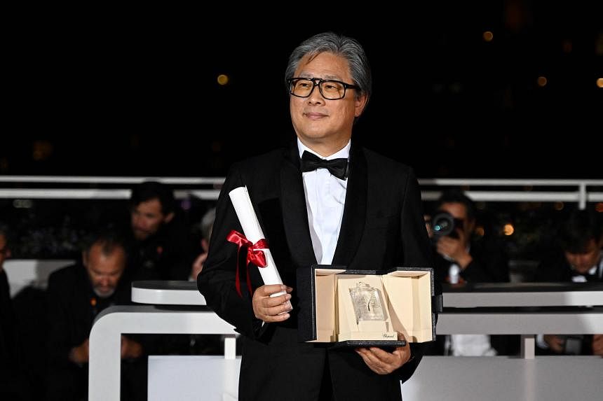 South Korea's Park Chanwook wins best director award at Cannes The