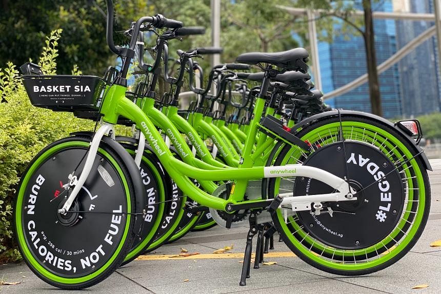 Anywheel to deploy shared bicycles in Ang Mo Kio Pasir Ris