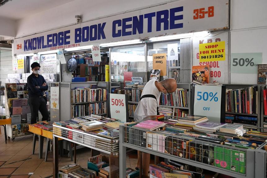 Last chapter for Knowledge Book Centre in Bras Basah Complex The