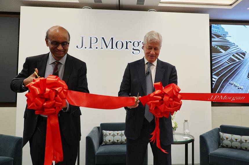 . Morgan opens new office in Raffles Place | The Straits Times