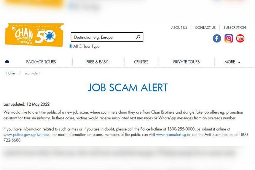 Journey organizations warn of scammers impersonating their crew, supplying aspect-time roles