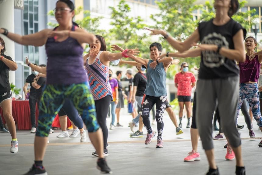 Key recommendations from the Singapore Physical Activity Guidelines