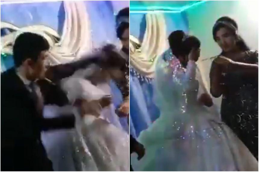 Uzbekistan groom charged over viral attack on bride The Straits Times