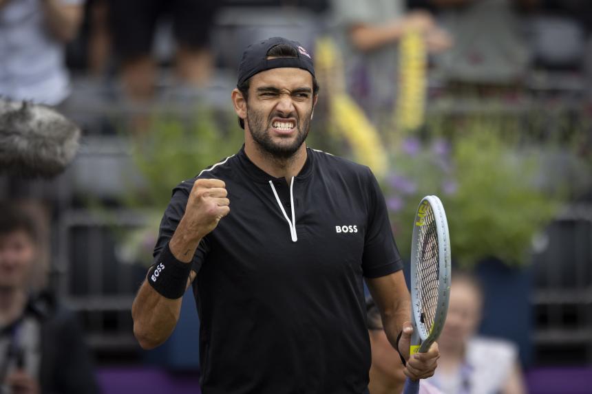 Tennis: Berrettini powers into Queen’s final, will face Krajinovic