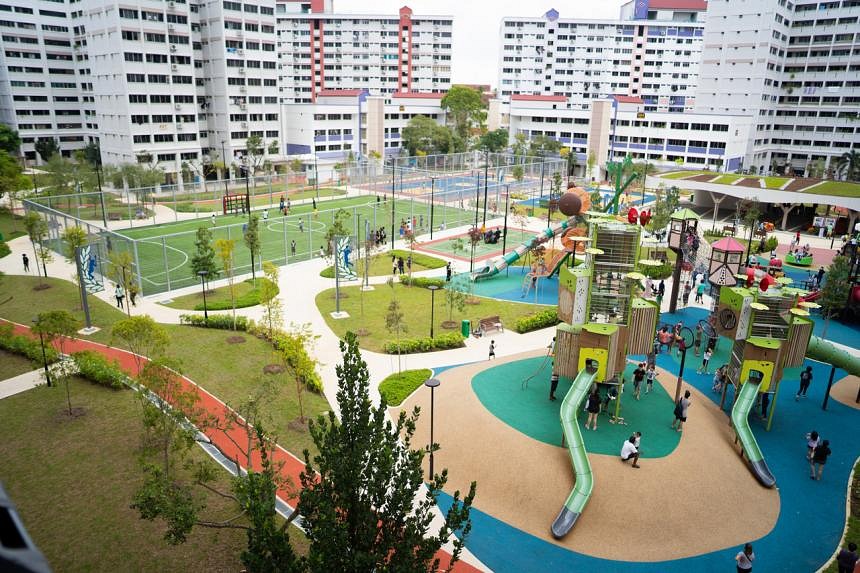 New sports activities facility with kids’s playground, futsal pitch opens in Choa Chu Kang