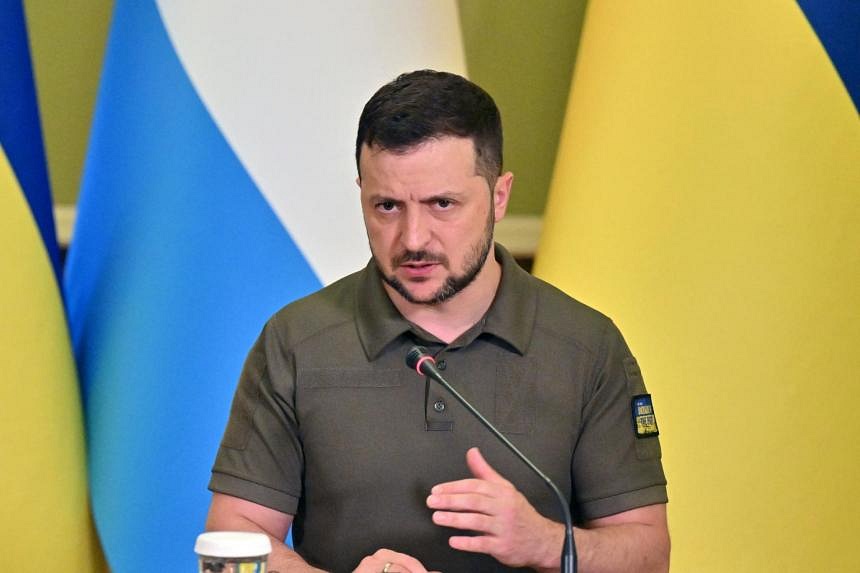 Zelensky blasts Israel over refusal to sanction Russia | The Straits Times