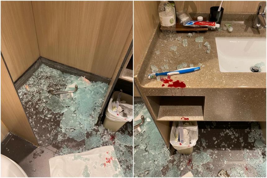Woman Injured After Glass Shower Door Falls On Her During Staycation At Siloso Beach Resort The Straits Times