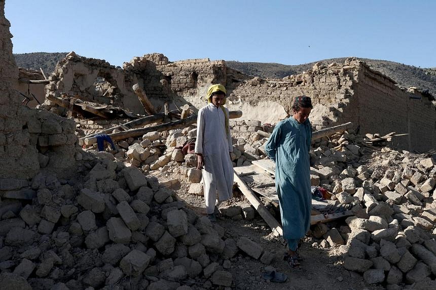 Village life left in ruins after deadly Afghan quake | The Straits Times