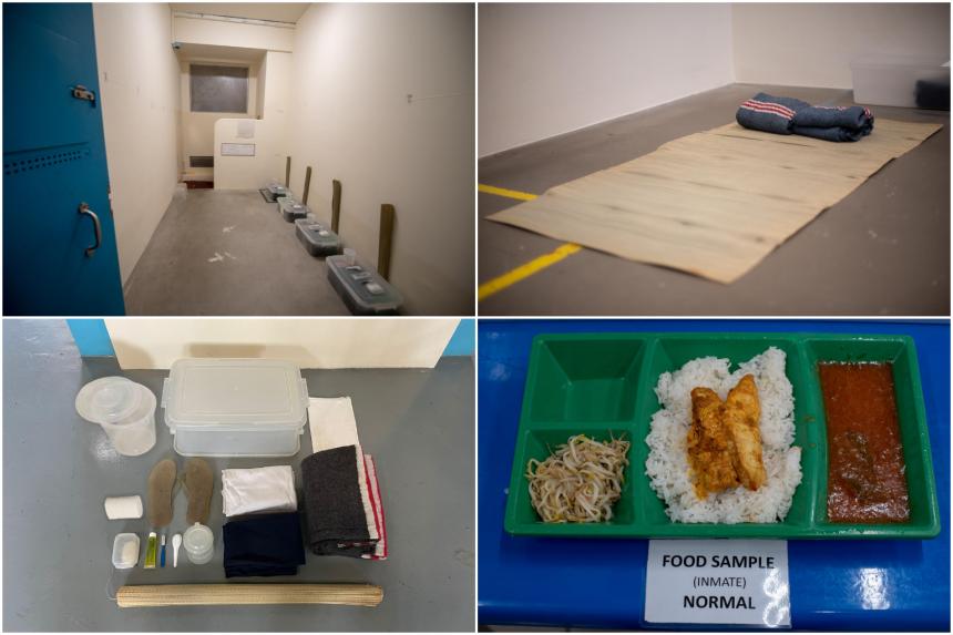 Singapore's prison conditions acceptable; no fans and mattresses for