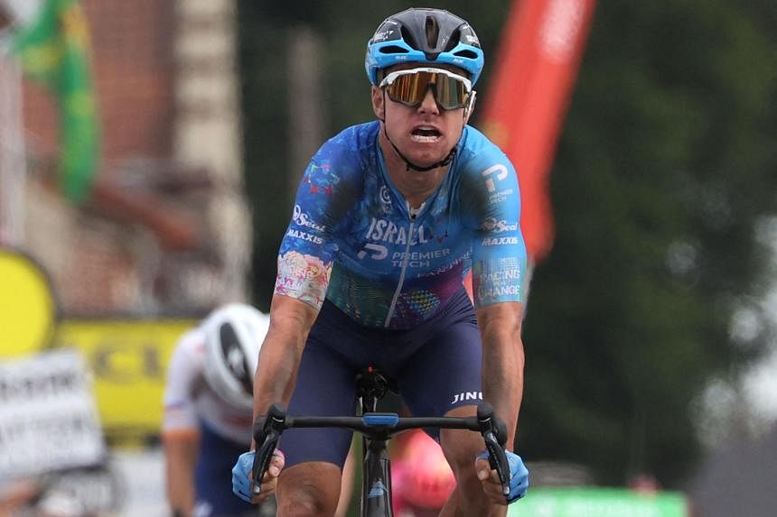 Cycling: Clarke wins Tour de France stage five, Van Aert retains yellow ...