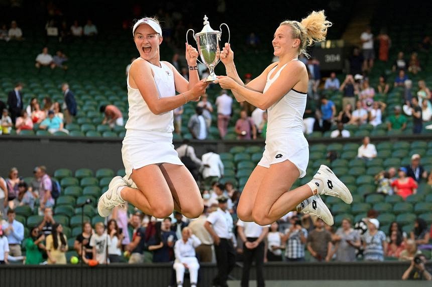 Tennis: Krejcikova, Siniakova Win Second Wimbledon Women's Doubles ...