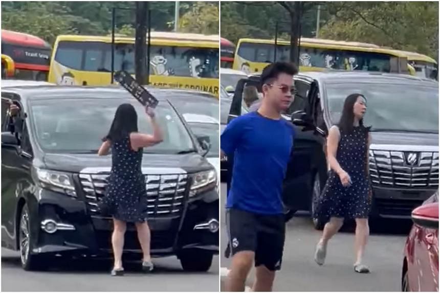 Spore Duo In Road Rage Incident At Tuas Second Link Arrested By Malaysian Police The Straits 