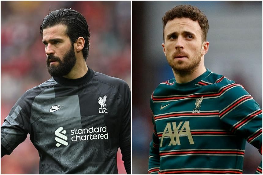 Football: Alisson, Jota to miss Liverpool's Community Shield clash with Man  City | The Straits Times
