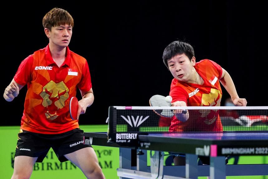 Commonwealth Games: Zeng Jian wins 5 matches and leads Singapore table tennis medal hopes