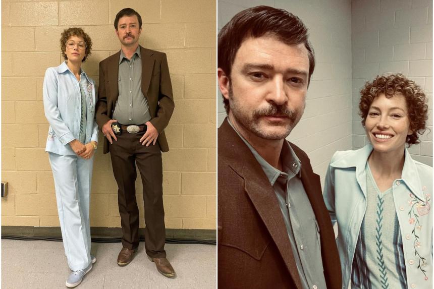 Jessica Biel casts husband Justin Timberlake in truecrime miniseries