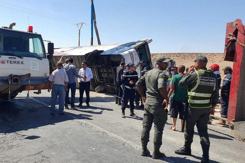 Morocco bus crash leaves 23 dead, scores injured | The Straits Times