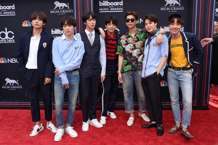 BTS the most subscribed male artistes on YouTube The Straits Times