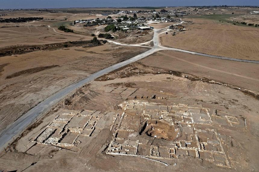 Israel unveils 1,200 year-old desert mansion | The Straits Times