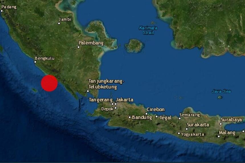 Strong Quake Hits Off Coast Of Indonesia's South Sumatra | The Straits ...