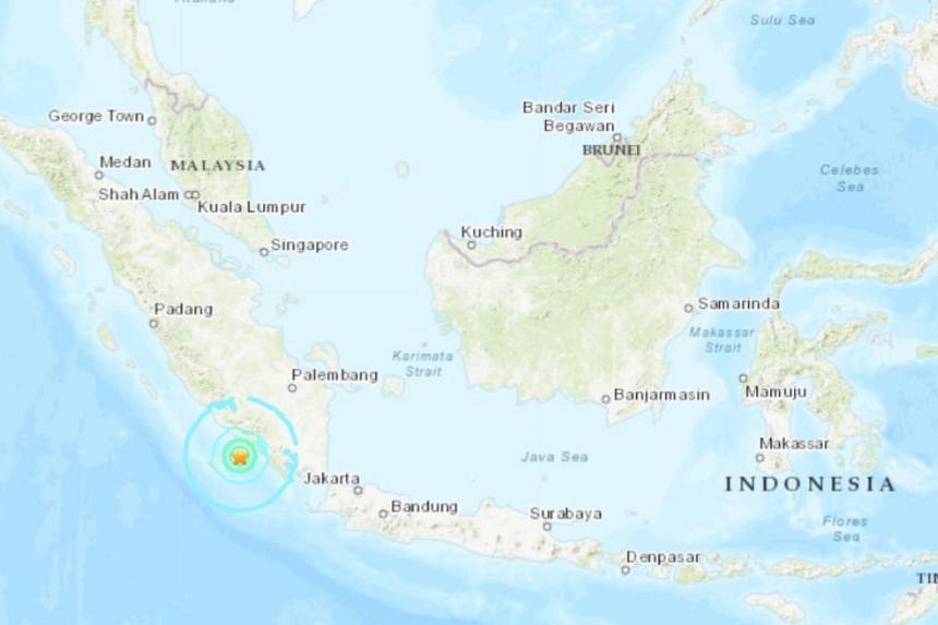 6.1-magnitude Quake Strikes Off Indonesia’s Sumatra Island 