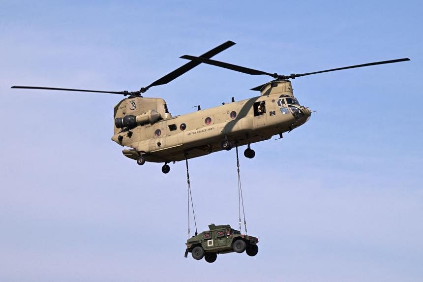Us Army Grounds Entire Fleet Of 400 Chinook Helicopters The Straits Times