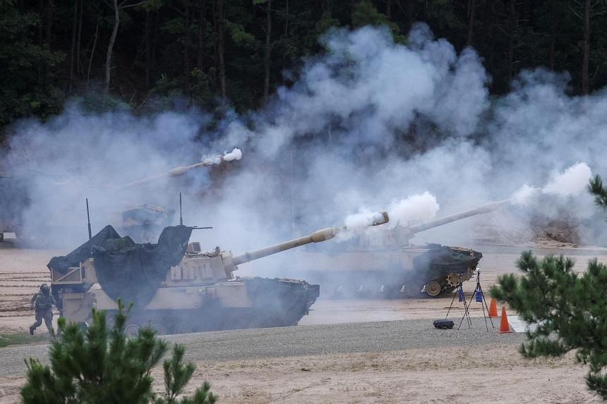 US, South Korea Stage Largest Combined Military Drills In Years | The ...