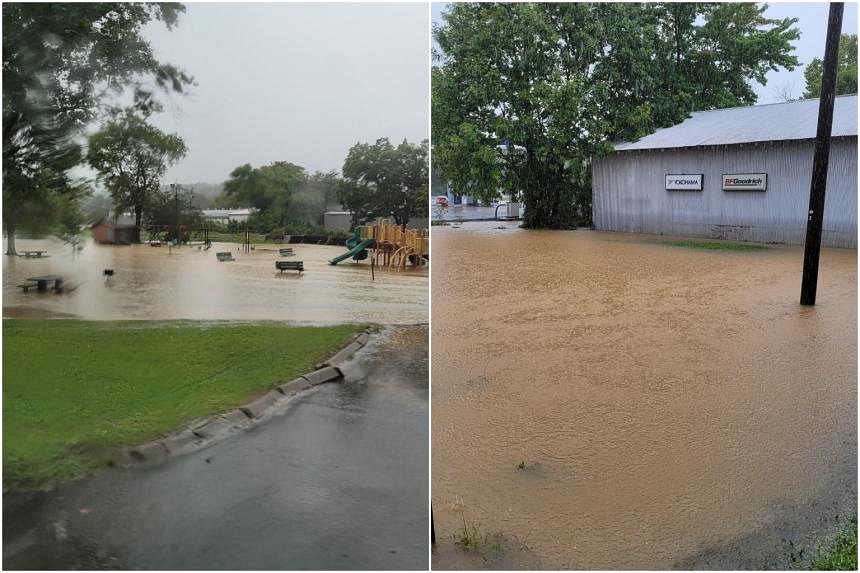 North-west Georgia hit by severe storms and flash flooding ...