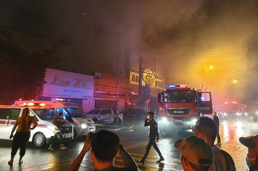 23 Dead, 11 Injured In Vietnam Karaoke Bar Fire | The Straits Times