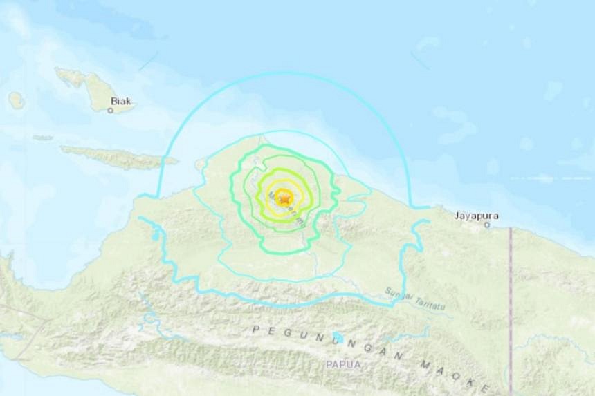 Series Of Quakes In Indonesia's Papua Jolt Coastal Region | The Straits ...