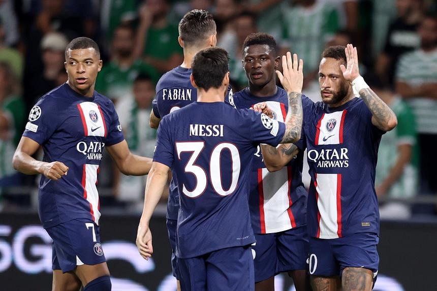 Football: Front Three All Score As PSG Fight Back To Beat Haifa In ...