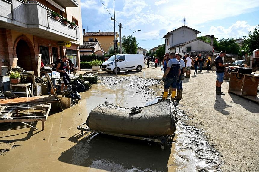 In Italy floods, mud tsunami swallowed victims alive The Straits Times