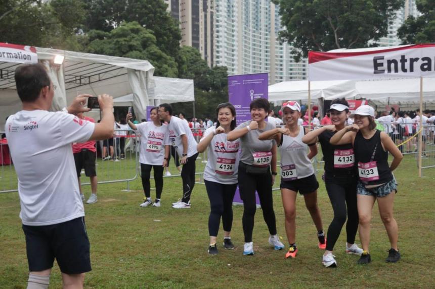 Almost $1 million raised by more than 3000 runners to support ... - The Straits Times