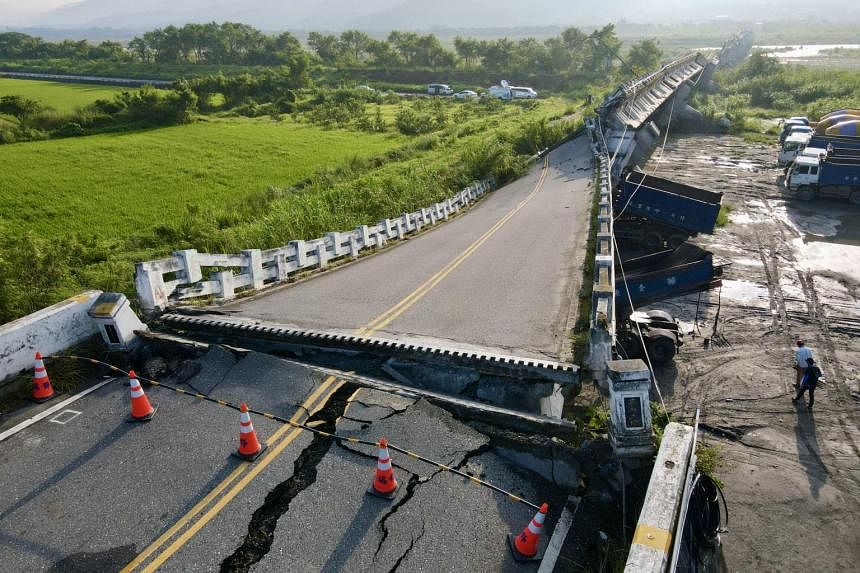Rattled Taiwan Hit By More Aftershocks The Straits Times 