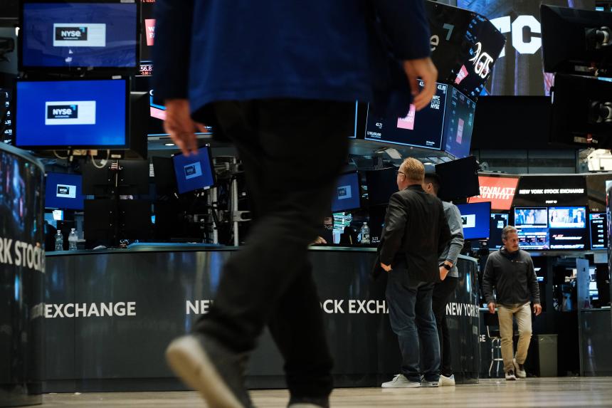 US stocks end with steep declines The Straits Times