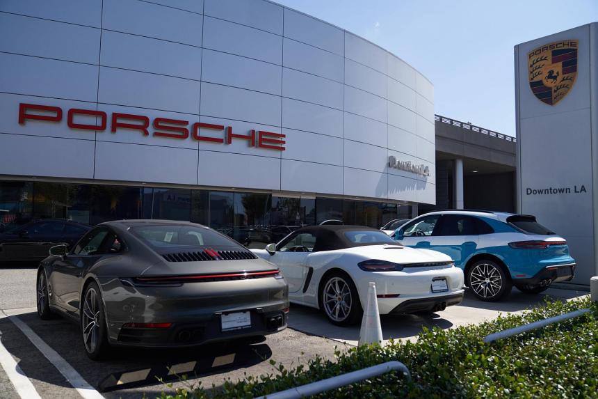 Porsche may be worth 33 less than touted IPO price The Straits Times