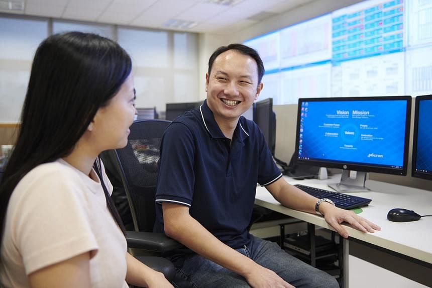 Micron employees get the opportunity to upskill and train themselves