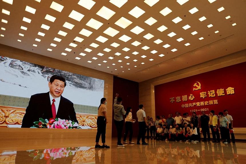 Ahead of party conclave, Xi's grip on power is unshakable | The Straits ...