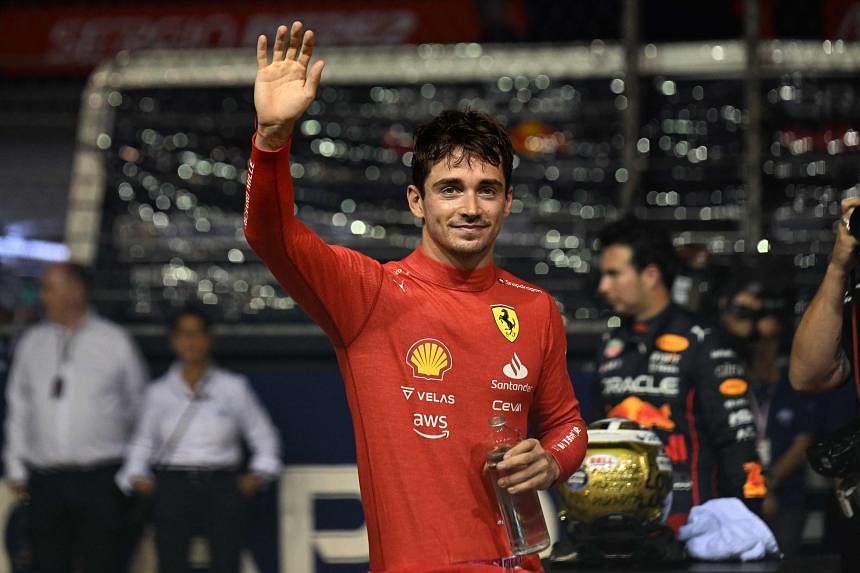 Formula 1: Leclerc savours pole position as Verstappen fumes after fuel woes in Singapore GP qualifying