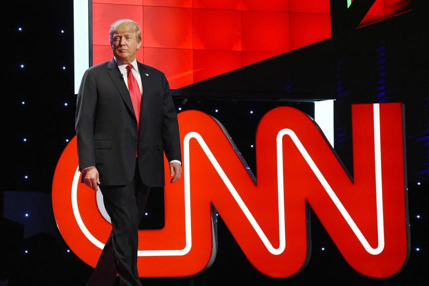 Trump Sues CNN Claiming Defamation Seeks US 475m In Punitive Damages 