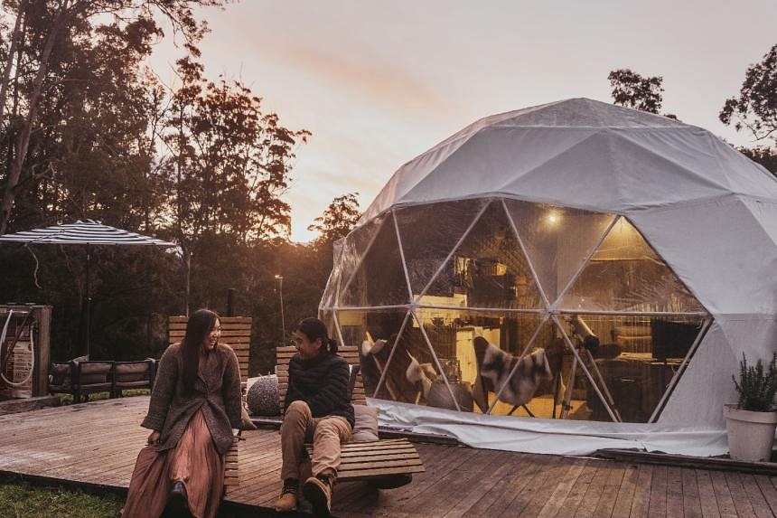 Glamping bubble clearance