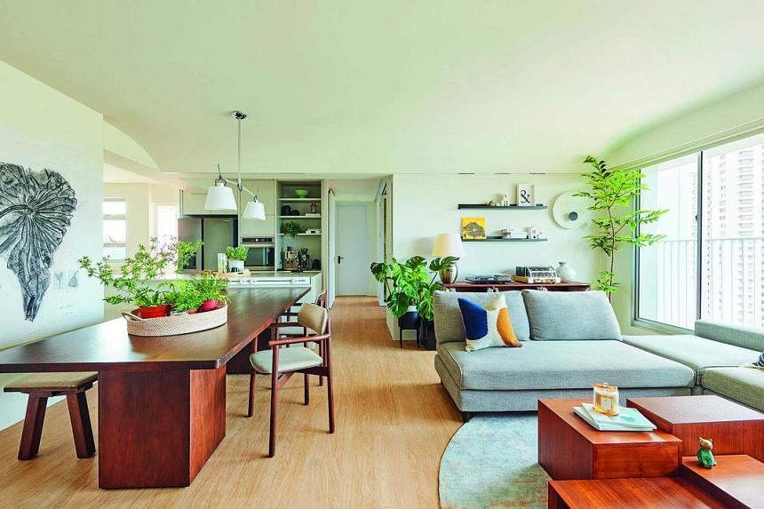 The Chic Home: HDB flat reflects residents’ natural creativity